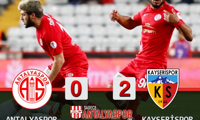 Antalyaspor 0 – 2 Kayserispor