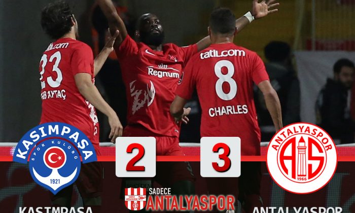 Kasımpaşa 2 – 3 Antalyaspor