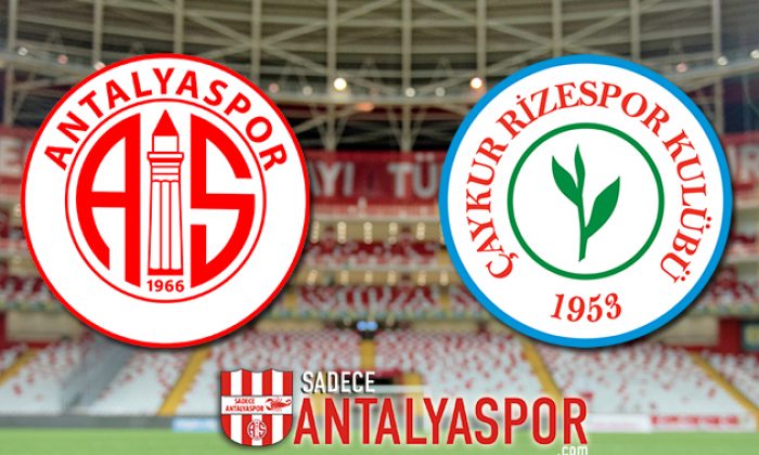 Antalyaspor – Çaykur Rizespor (MAÇ KADROSU)