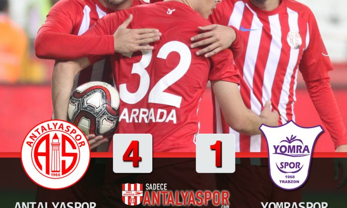Antalyaspor 4 – 1 Yomraspor