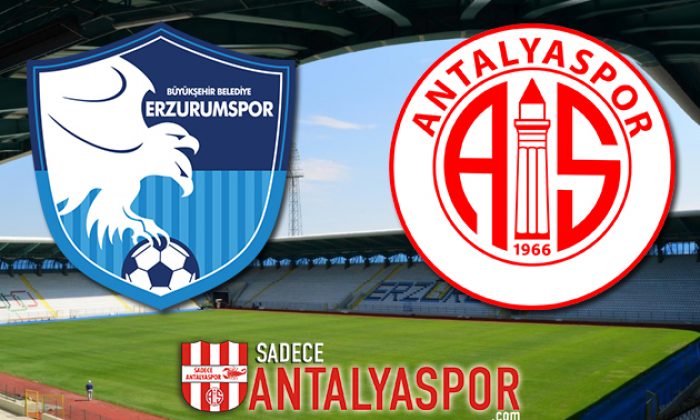 BB Erzurumspor – Antalyaspor (KADROLAR)