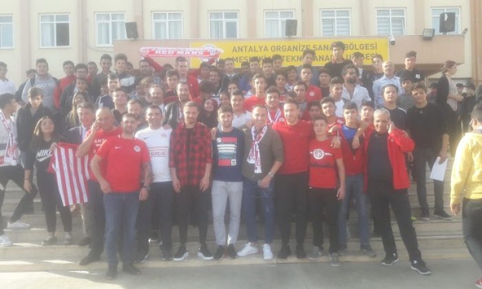 Antalyaspor OSB Meslek ve Teknik Anadolu Lisesi’ne Konuk Oldu
