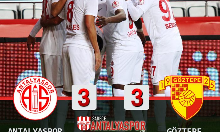 Antalyaspor 3 – 3 Göztepe
