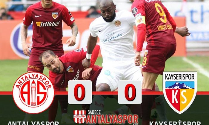 Antalyaspor 0- 0 İM Kayserispor