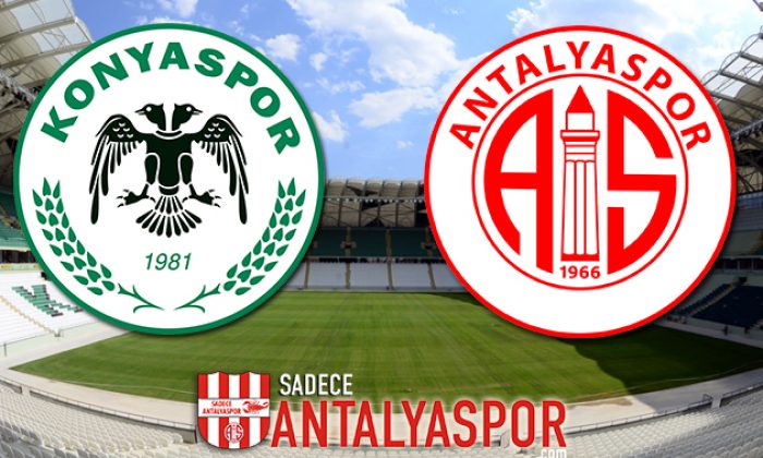 Atiker Konyaspor – Antalyaspor (KADROLAR)