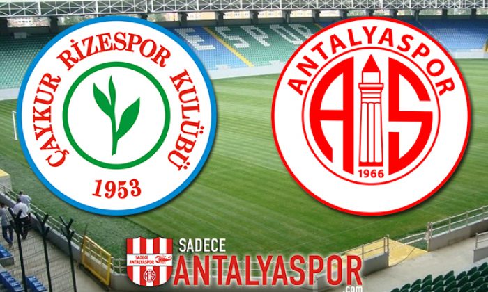 Çaykur Rizespor – Antalyaspor (KADROLAR)