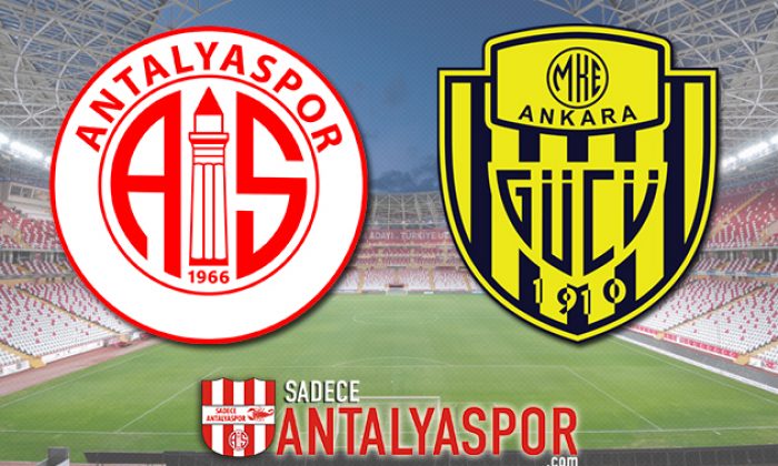 Antalyaspor – MKE Ankaragücü (KADROLAR)