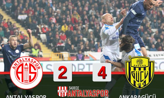 Antalyaspor 2 – 4 MKE Ankaragücü