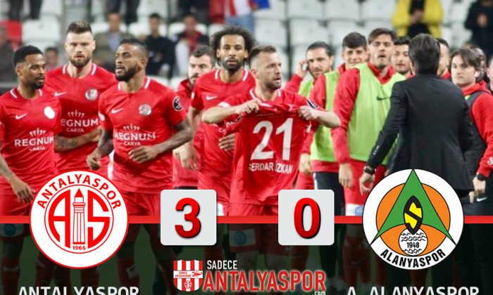 Antalyaspor 3 – 0 Aytemiz Alanyaspor