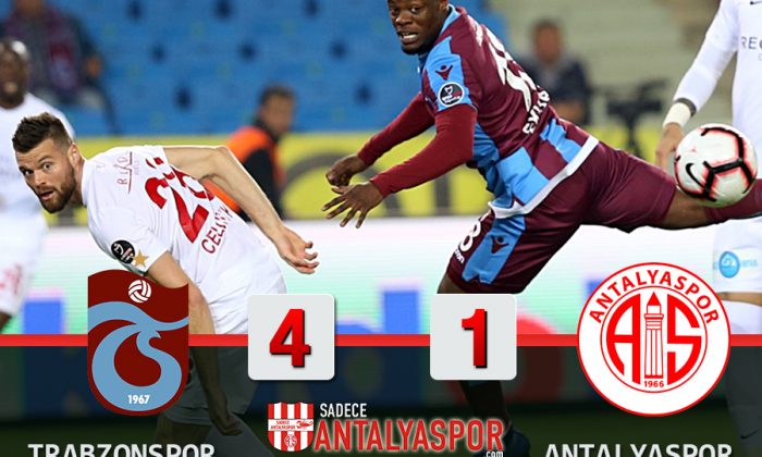Trabzonspor 4 – 1 Antalyaspor