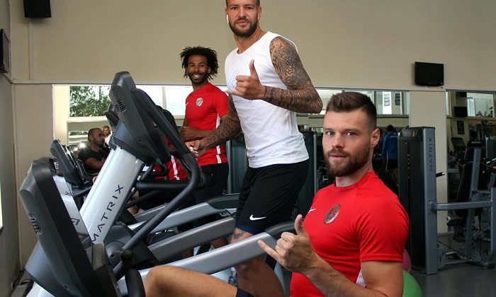 Erzurum’da Hazırlıklar Fitness Salonunda Devam Etti
