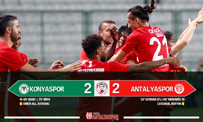 Konyaspor 2 – 2 Antalyaspor