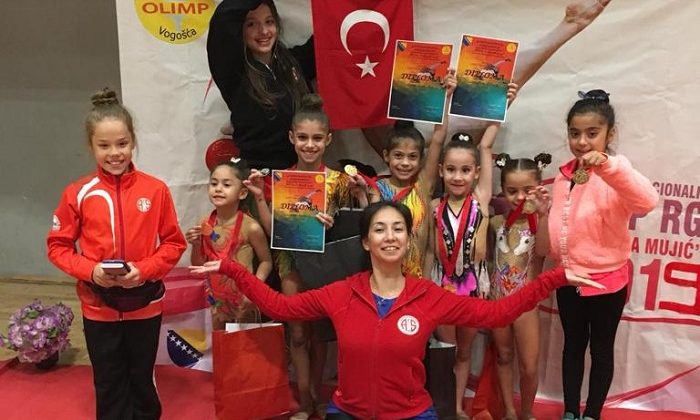 Ritmik Cimnastik Takımından Bosna’da 11 Madalya