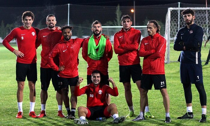 Antalyaspor Kuvvet Çalışması Yaptı