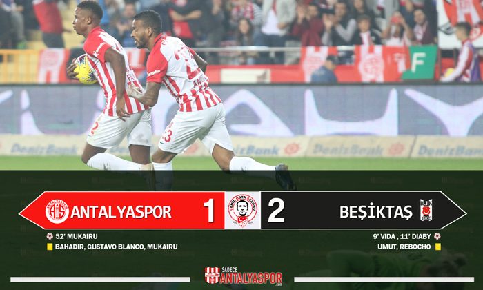Antalyaspor 1 – 2 Beşiktaş