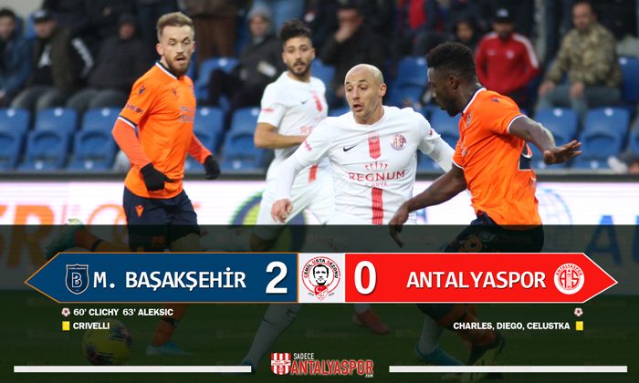 Medipol Başakşehir 2 – 0 Antalyaspor