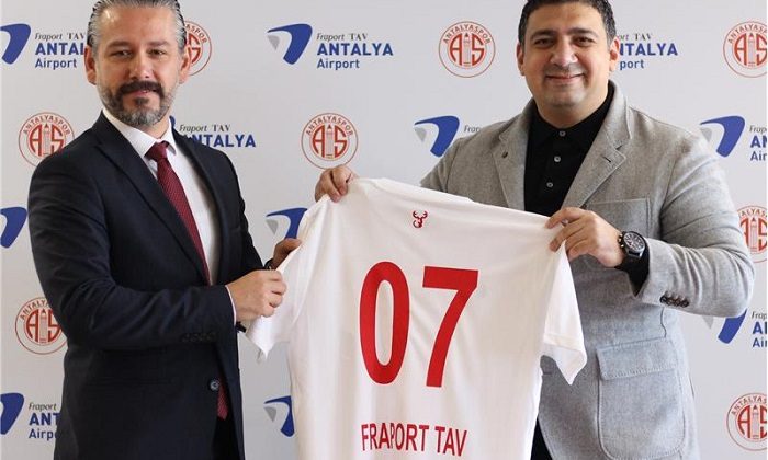 Antalyaspor İle Fraport-TAV İsim Sponsorluğu Anlaşması İmzaladı