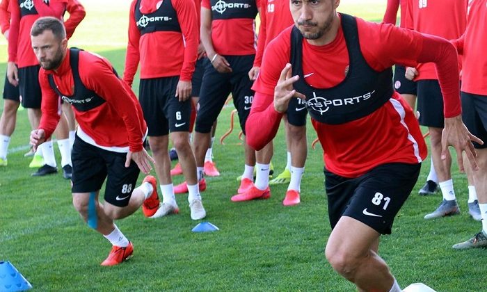 DG Sivasspor Maçının Taktik Provaları Yapıldı