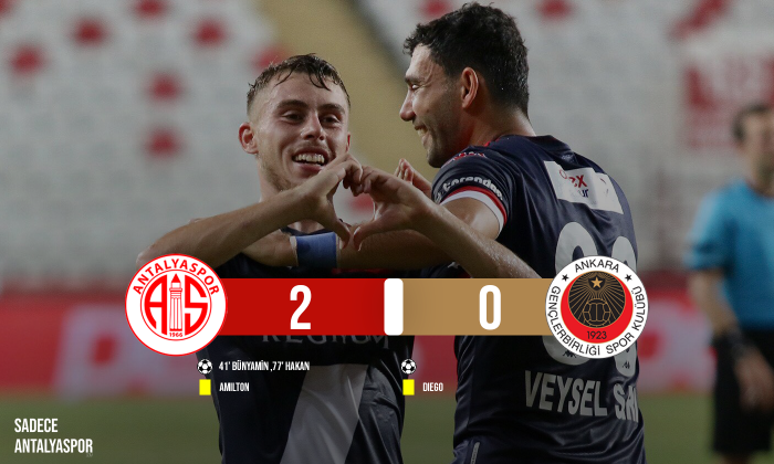 Antalyaspor 2 – 0 Gençlerbirliği