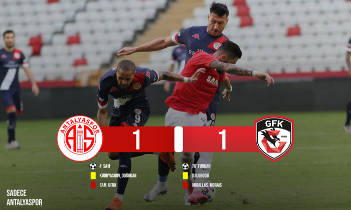 Antalyaspor 1 – 1 Gaziantep FK