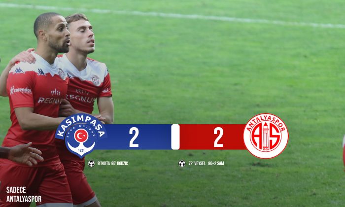 Kasımpaşa 2 – 2 Antalyaspor
