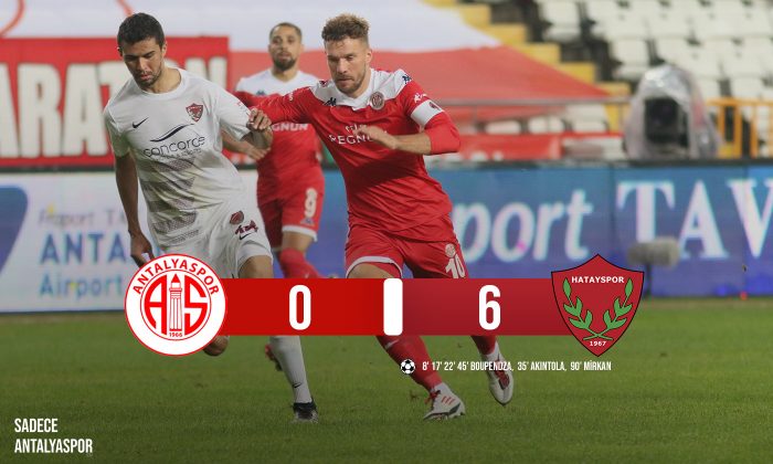 Antalyaspor 0 – 6 Hatayspor
