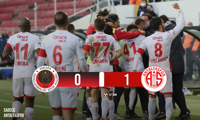 Gençlerbirliği 0 – 1 Antalyaspor