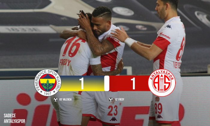 Fenerbahçe 1 – 1 Antalyaspor