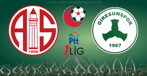 Antalyaspor – Giresunspor (Maç Kadroları)