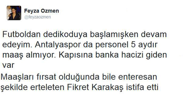 Eski Kulüp Personelinden Şok İddia