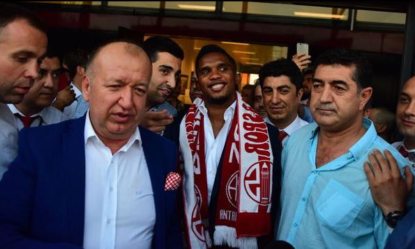 Samuel Eto’o Antalya’da !