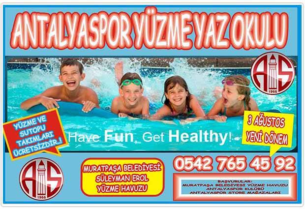 Antalyaspor Yüzücü Yetiştirecek