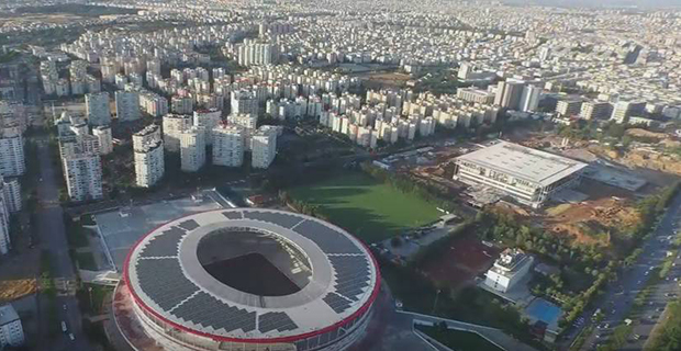 VİDEO: Yeni Stada Bir de Tepeden Bakın
