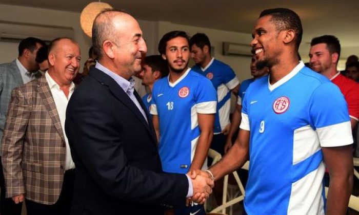 Çavuşoğlu Eto’o Transferini Doğruladı