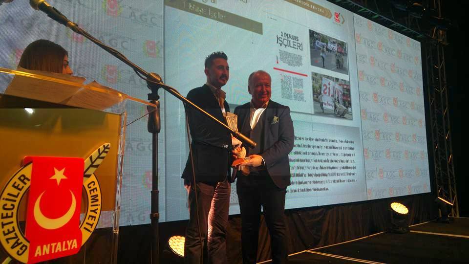 Gencer’den Basın Ödülü