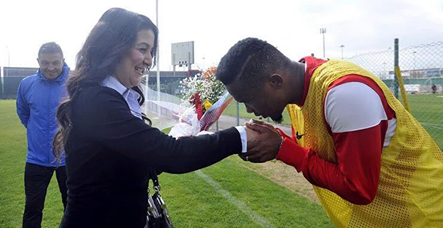 Miniklerden Antalyaspor’a Ziyaret