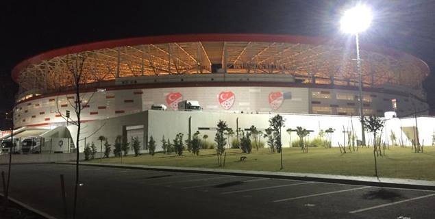 Antalya Arena’da Milli Heyecan