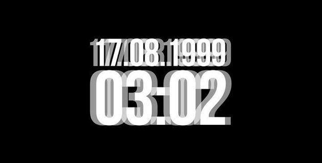 17 Ağustos 1999 – Anma