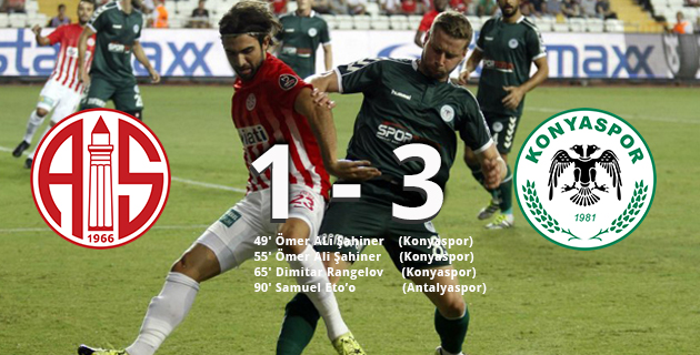 Antalyaspor 1 – 3 Konyaspor