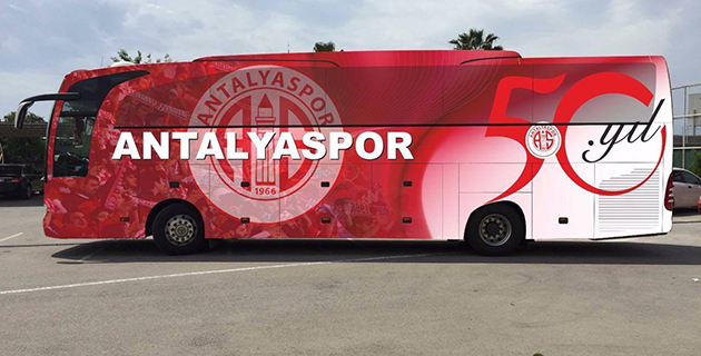Antalyaspor’un Yeni Otobüsü Hazır