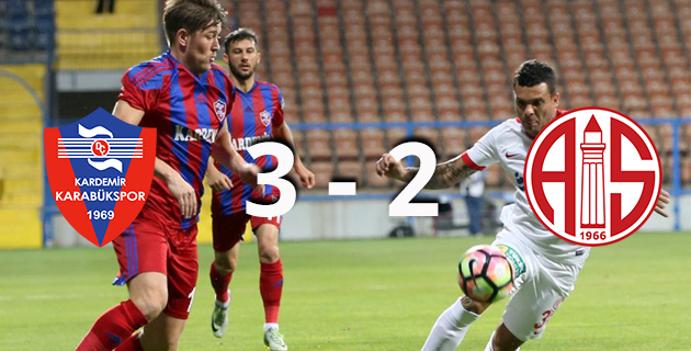Kardemir Karabükspor 3 – 2 Antalyaspor