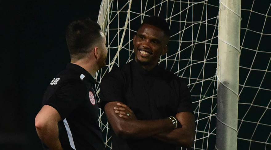 Antalyaspor Yönetimi Eto’o İle Görüştü