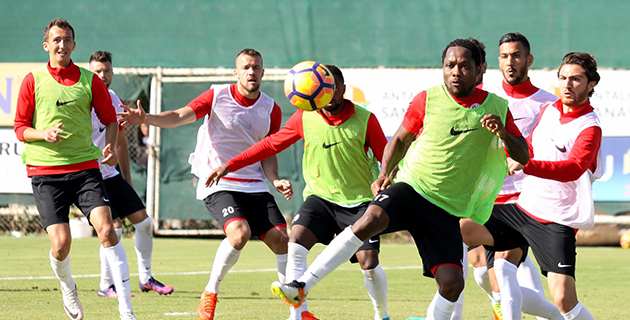 Antalyaspor Taktik Çalıştı