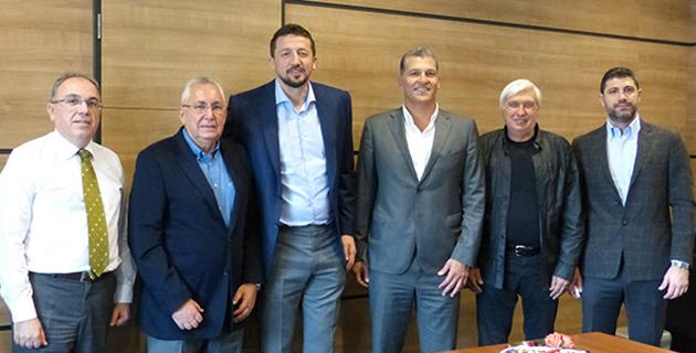 Antalyaspor’dan TBF’ye Ziyaret