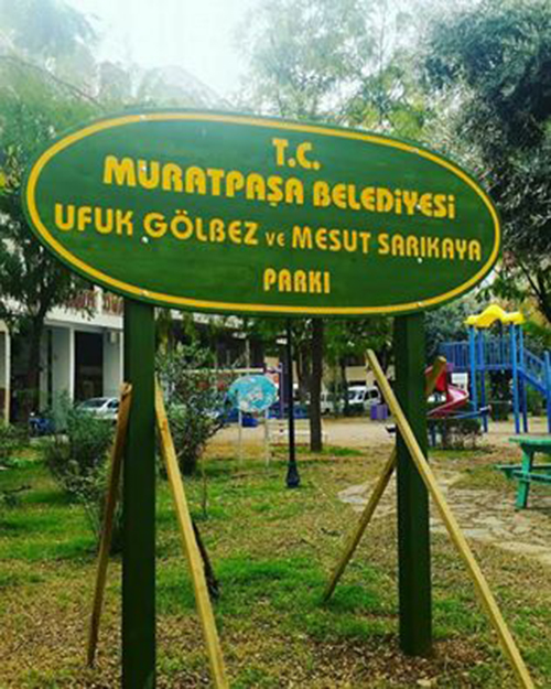 Ufuk ve Mesut’un Adı Parka Verildi