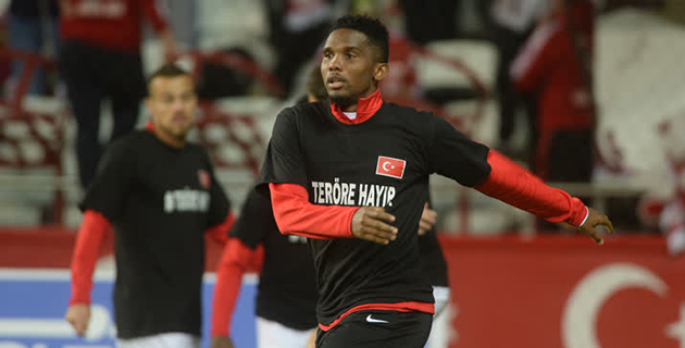Eto’o’dan Üç Dilde Teşekkür