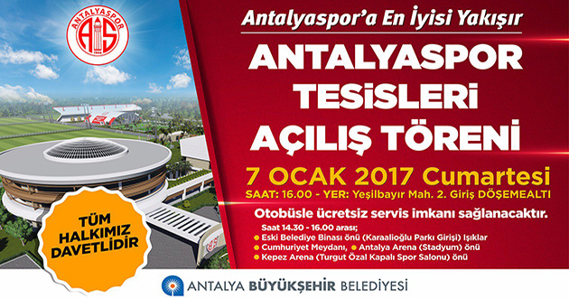 Büyükşehir Belediyesinden Tesislere Davet