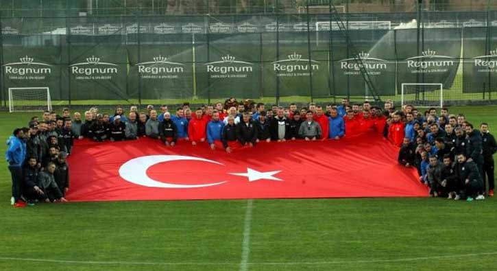 Teröre Karşı Birlik Mesajı
