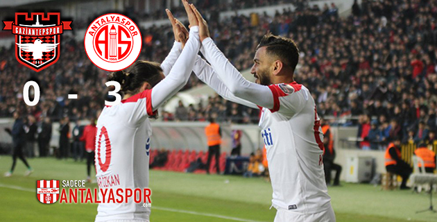 Gaziantepspor 0 – 3 Antalyaspor