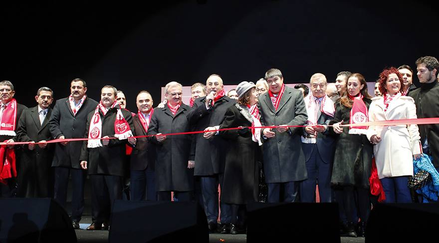 Antalyaspor’un Yeni Tesisleri Açıldı